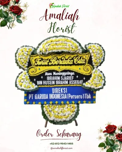 Papan Bunga Duka di Candipuro